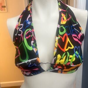 Colorful Halter Top